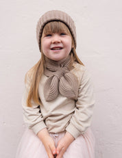 BOW SCARF sand