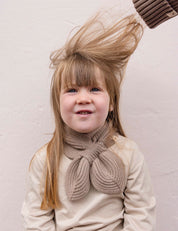 BOW SCARF sand
