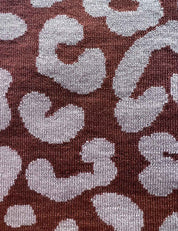 Couverture bébé LEO brun / beige