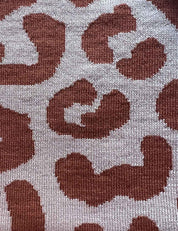 Couverture bébé LEO brun / beige