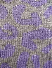 Baby blanket LEO purple / beige
