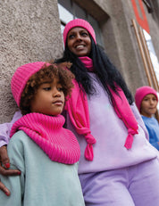 Kinder Beanie pink