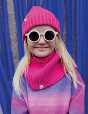 Kinder Beanie pink