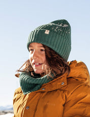 Baby Beanie tannengrün