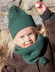 Baby Beanie tannengrün