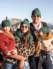 Baby Beanie tannengrün