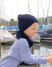 BEANIE tiefseeblau