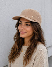 Cord Cap for Adults Pink