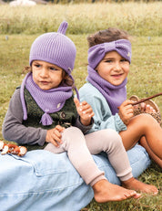 Schlauchschal für Kinder LOOPI lila