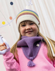 Schlauchschal für Kinder LOOPI lila