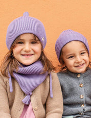 Schlauchschal für Kinder LOOPI lila