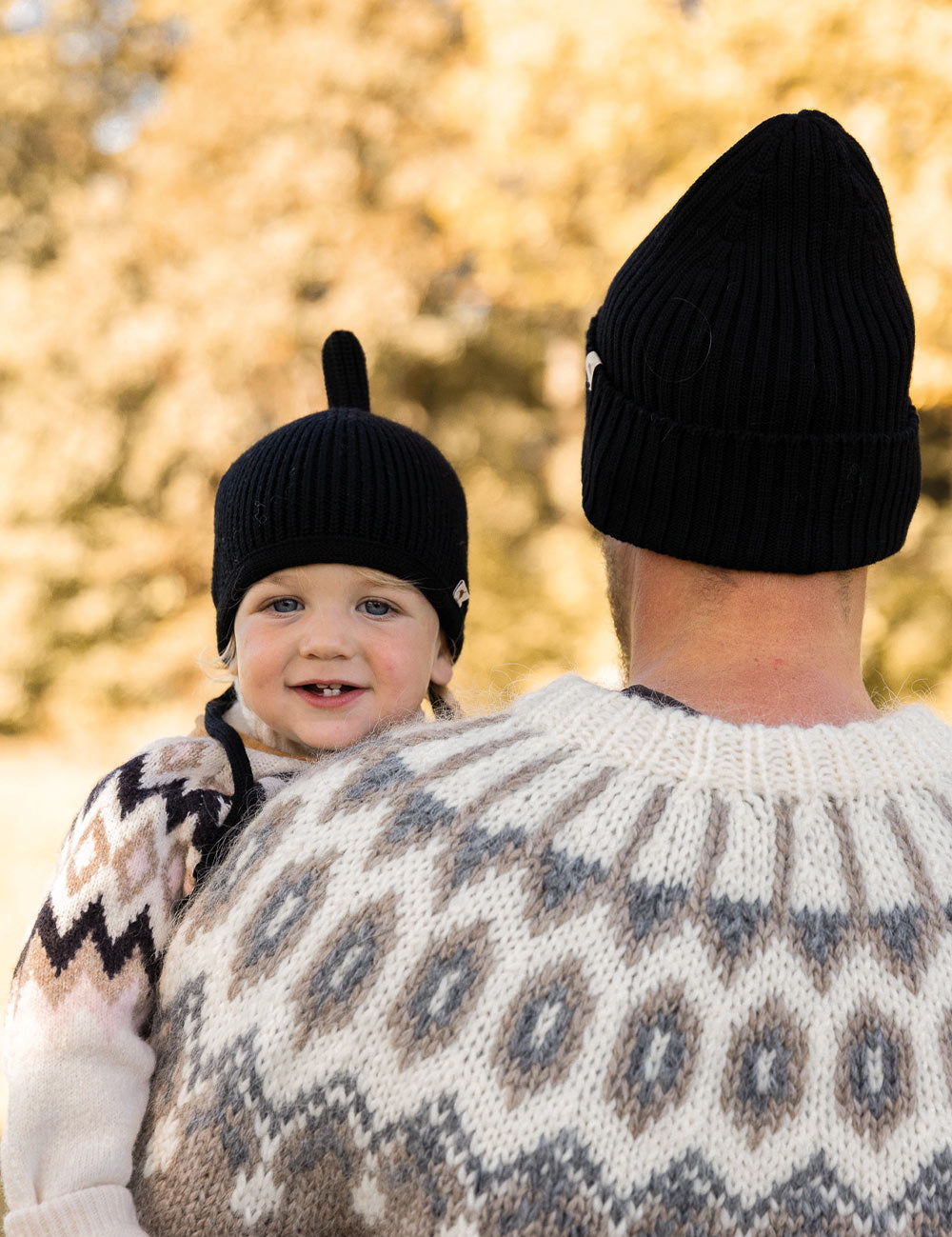 Children's hat PINNI black