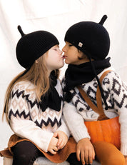 Children's hat PINNI black