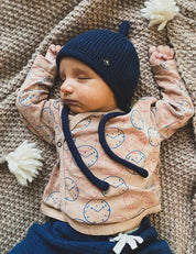 Babymütze PINNI dunkelblau