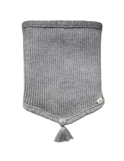 Round scarf LOOPI light grey mottled