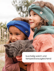 Stirnband ELLA koboldblau S Kleinkind